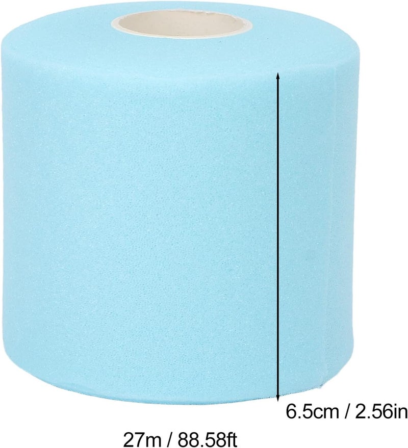 woobles Foam Underwrap, Sports Foam Pre Wrap Athletic Tape for Elbow Knees Ankles - Use with Skin Membrane, Not Used Alone (2.56in x 88.58ft)(Blue) - Image 5